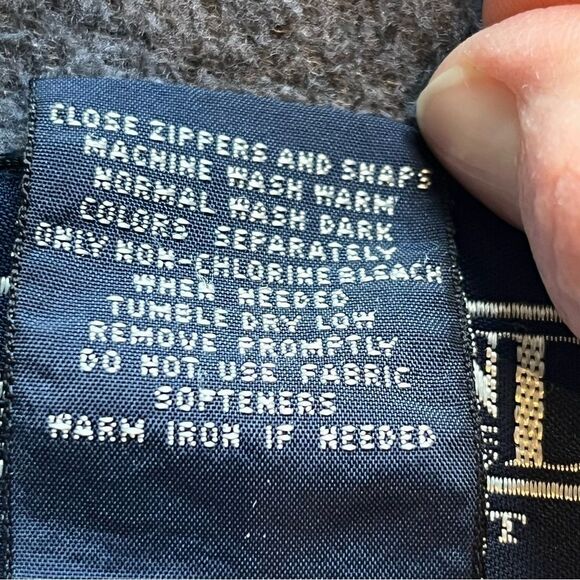 Lands' End Women's Winter Coat Purple Full Zip Size Large(14-16) - Picture 6 of 9